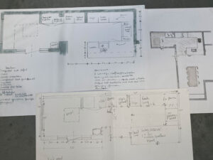 project ontwerpschets Naarden