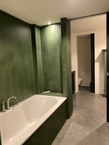 Groene badkamer - AD woonadvies
