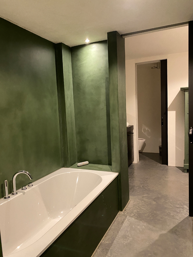 Groene badkamer - AD woonadvies
